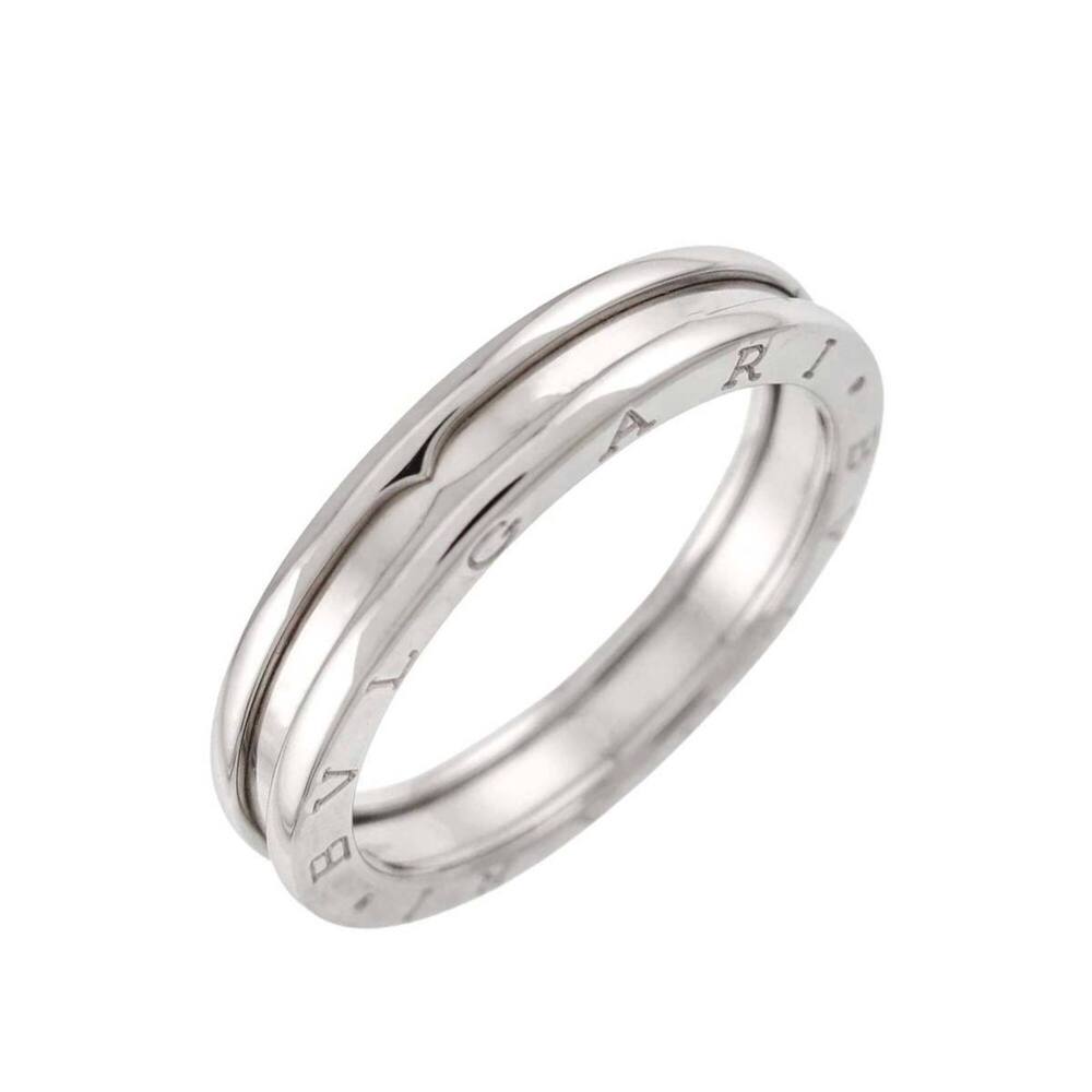 Bulgari BVLGARI B-zero1 1-band ring #69 18K WG White Gold 750